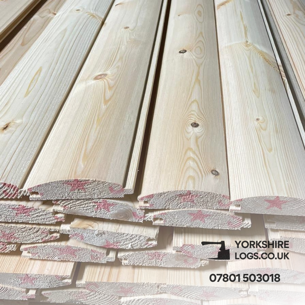 Loglap Cladding — Yorkshire Logs